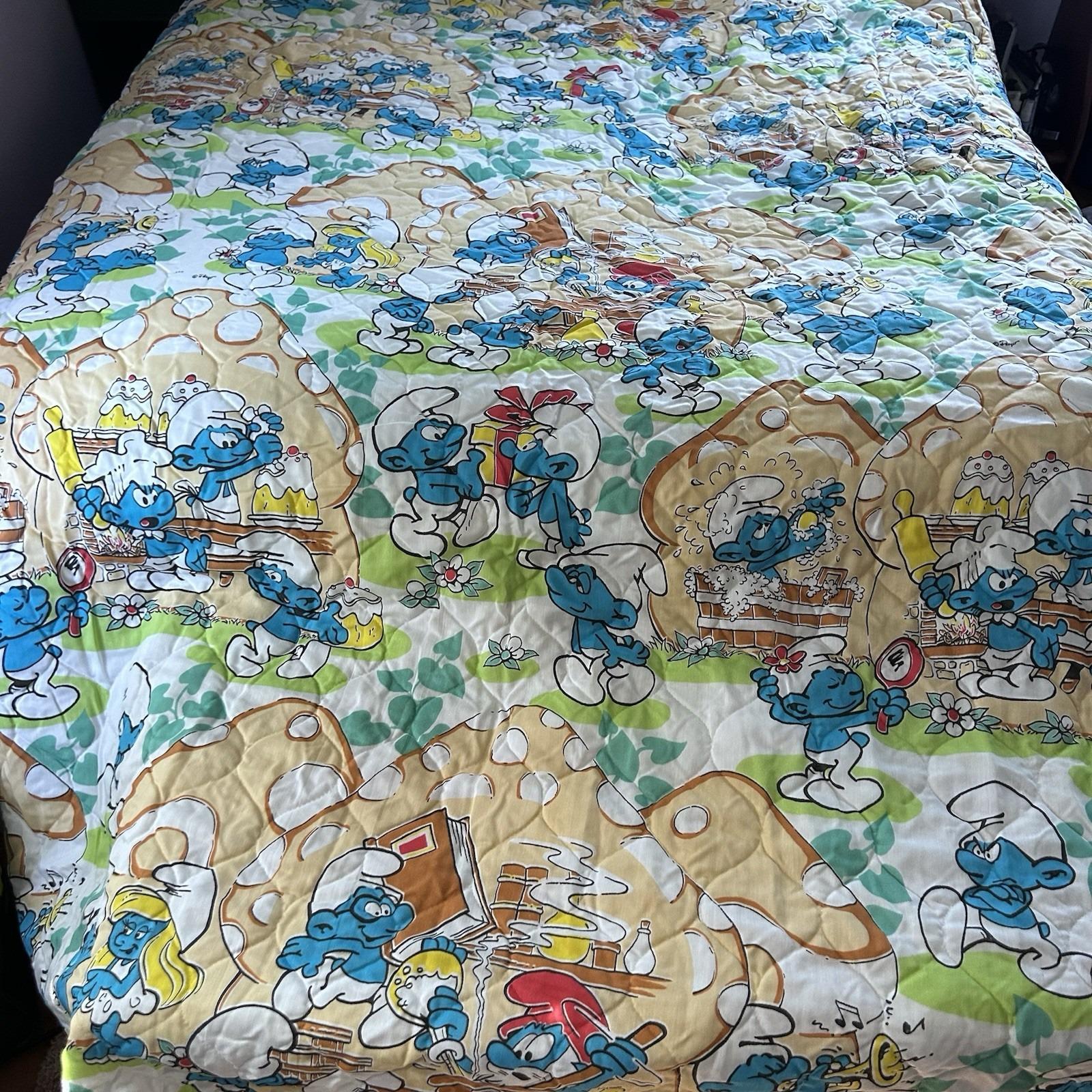 Smurfs Bedding - Etsy