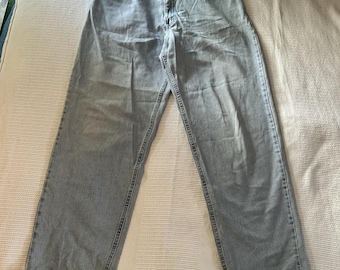 Y2K Levis Silver Tab Baggy Faded Blue Jeans USA Menx 34x32
