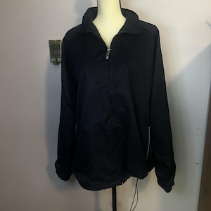 PGA Tour Windbreaker Navy Blue Full Zip XL