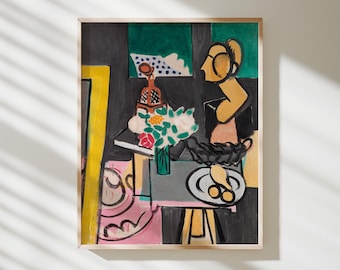 Stilleven met pompoenen – Henri Matisse | Museumkunstdruk · Matte gicléemuurkunst