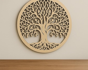 Tree of Life Laser Cut Files – 4 Unique Designs (Digital Download)