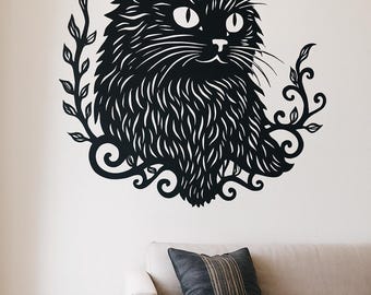 Cats Wall Art Laser Cut File – Svg Dxf Png Pdf Digital Download