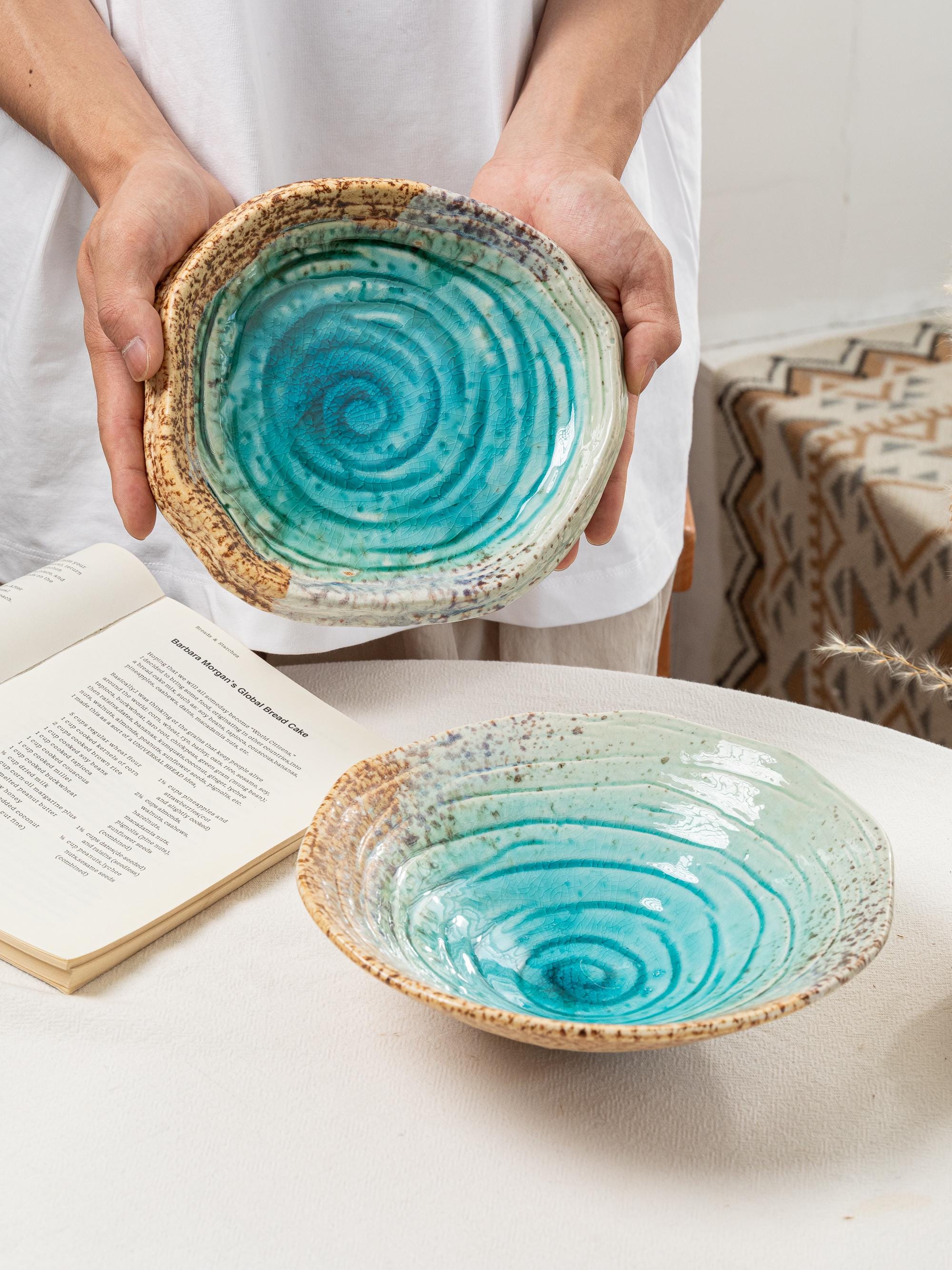 Sushi bowl - Etsy 日本 rice シリアルボウル8枚 陶器製 デンマーク