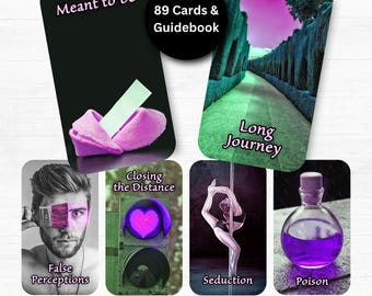 Love Story Oracle Deck Printable, Love Oracle Cards, Relationship Oracle Deck, Digital Oracle Cards, Romantic Oracle Deck, Love Cards