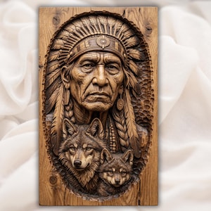 Wood carvings native american - Etsy 日本
