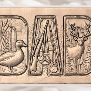 Dad Relief STL view 2
