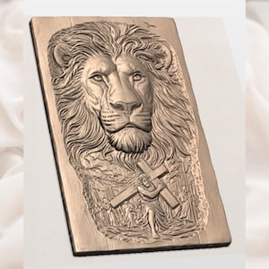 Lion of Judah STL view 3