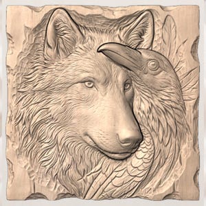 Raven Wolf STL view 3