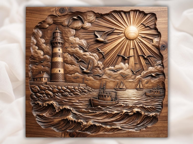Seaside Lighthouse STL