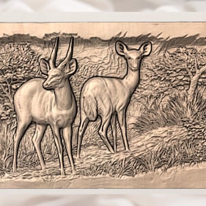 Antelope Pair STL view 2