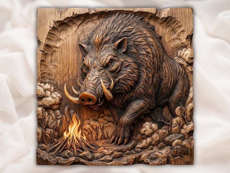 Wild Boar STL