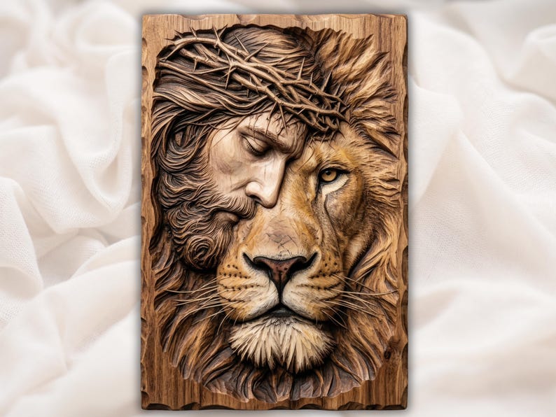 Jesus Lion of Judah STL