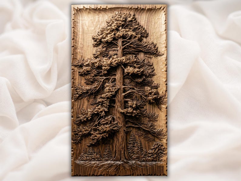Towering Forest Tree STL