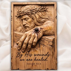 By His Wounds We Are Healed STL view 1