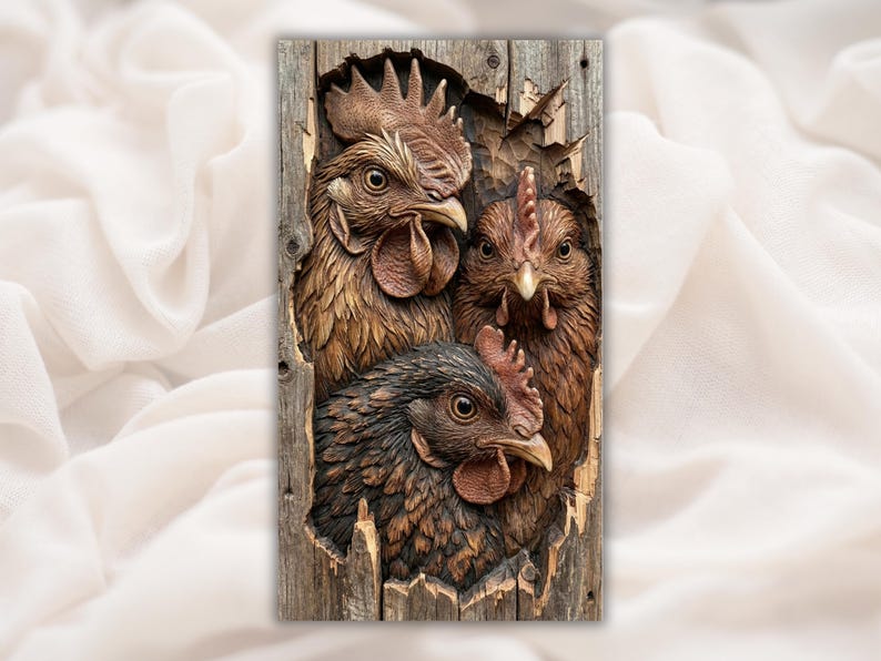 Chicken Relief STL