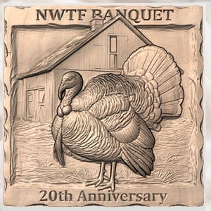Barn Scene Anniversary Plaque File view 3