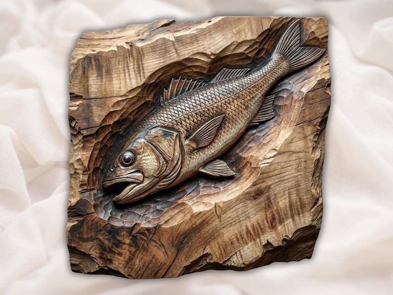 Fish Relief STL