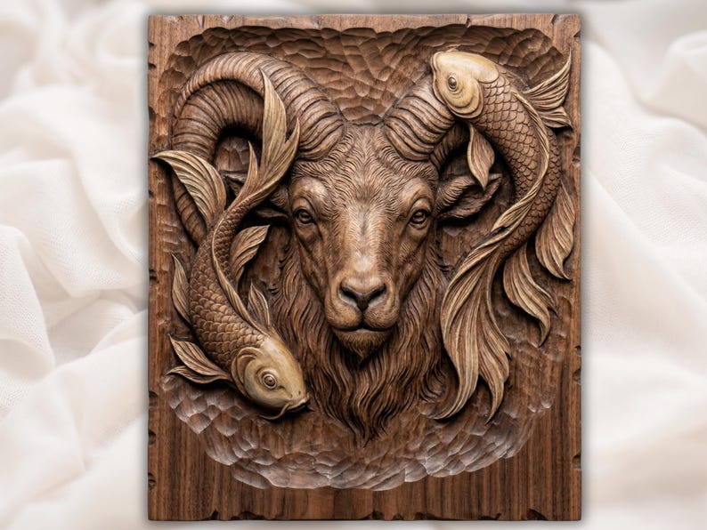 Ram Koi Fish STL