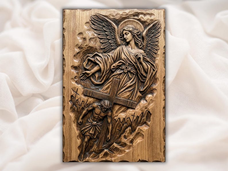 Guardian Angel Relief STL