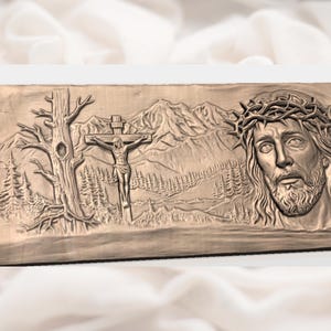 Jesus Christ Crucifixion STL view 2