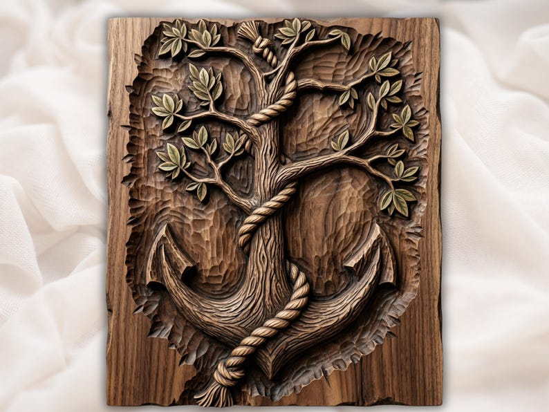 Tree of Life Anchor STL