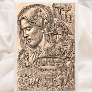 Life of Jesus STL view 3