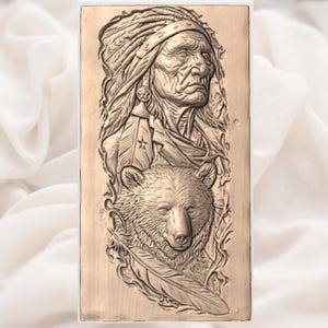 Tribal Chief STL view 3