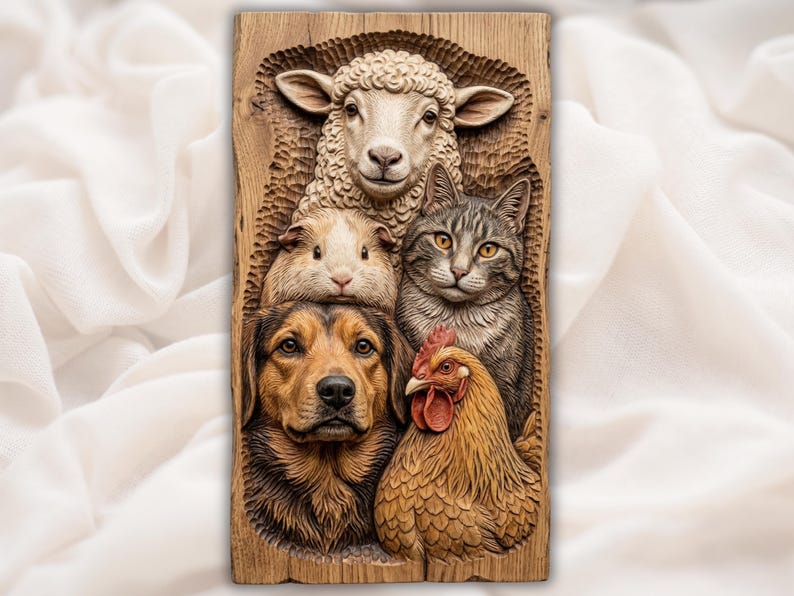 Barnyard Pets STL
