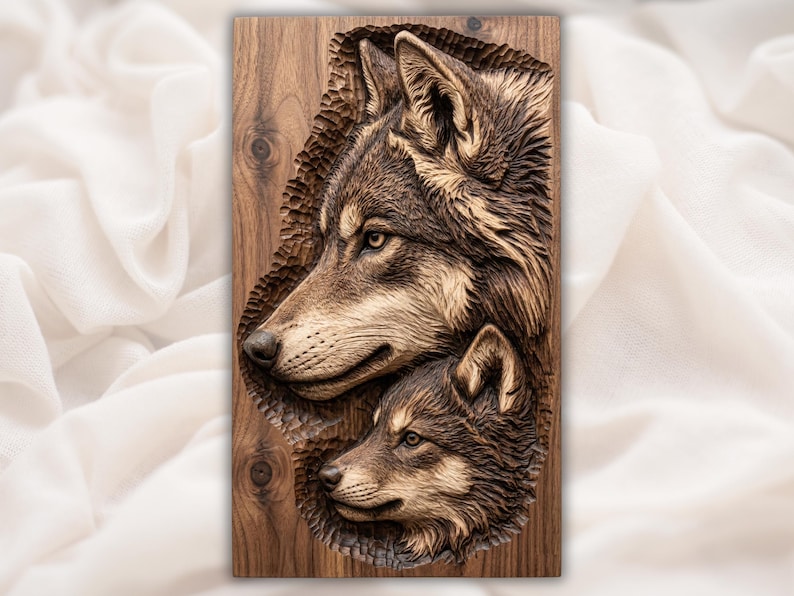 Wolf Family STL