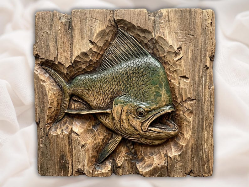 Mahi Mahi Relief STL