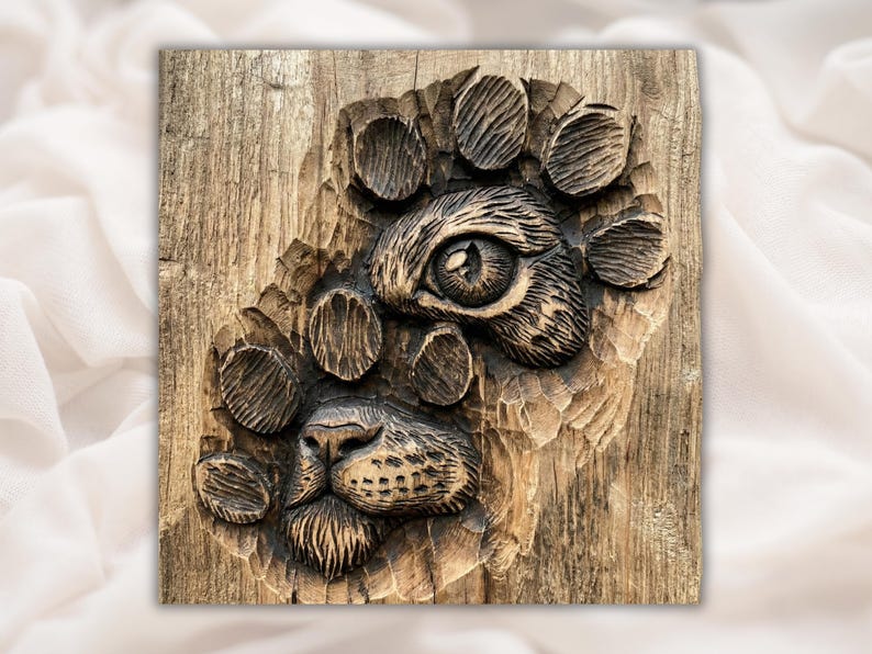 Dog Paw Print 3D Relief STL File