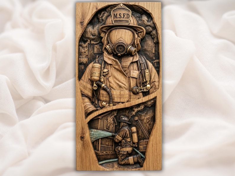 Firefighter Tribute STL