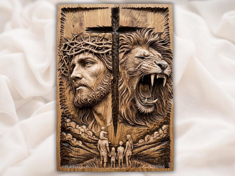 Jesus Lion of Judah STL