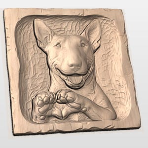 Bull Terrier STL view 2