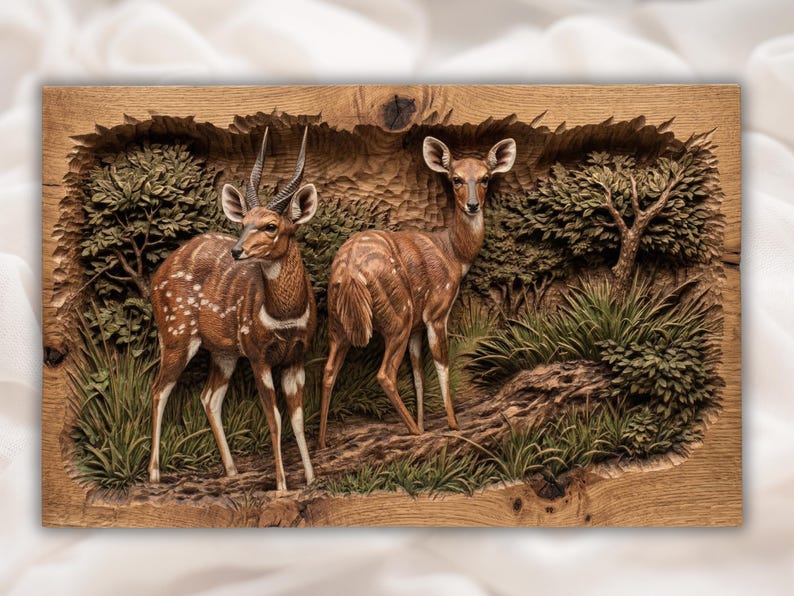 Antelope Pair STL