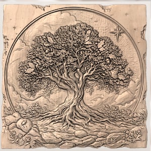 Tree Of Life STL view 3
