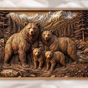 Bear Family STL view 1