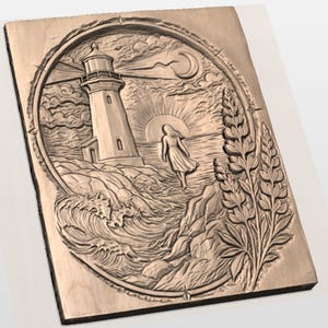 Lighthouse STL view 3