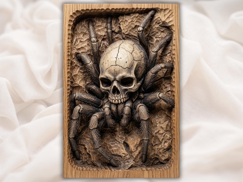 Spider Skull STL