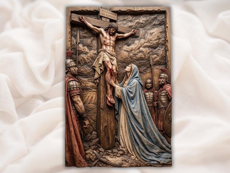Jesus on the Cross STL