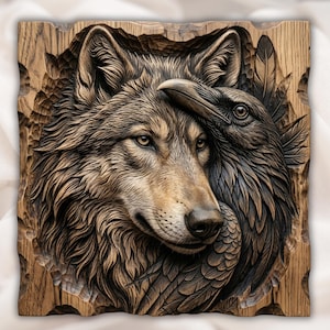 Raven Wolf STL view 1