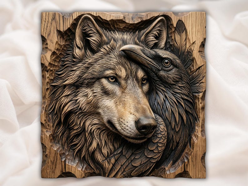 Raven Wolf STL