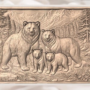 Bear Family STL view 3