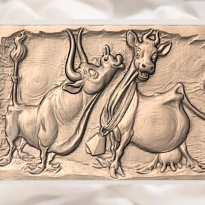Funny Cows STL view 2
