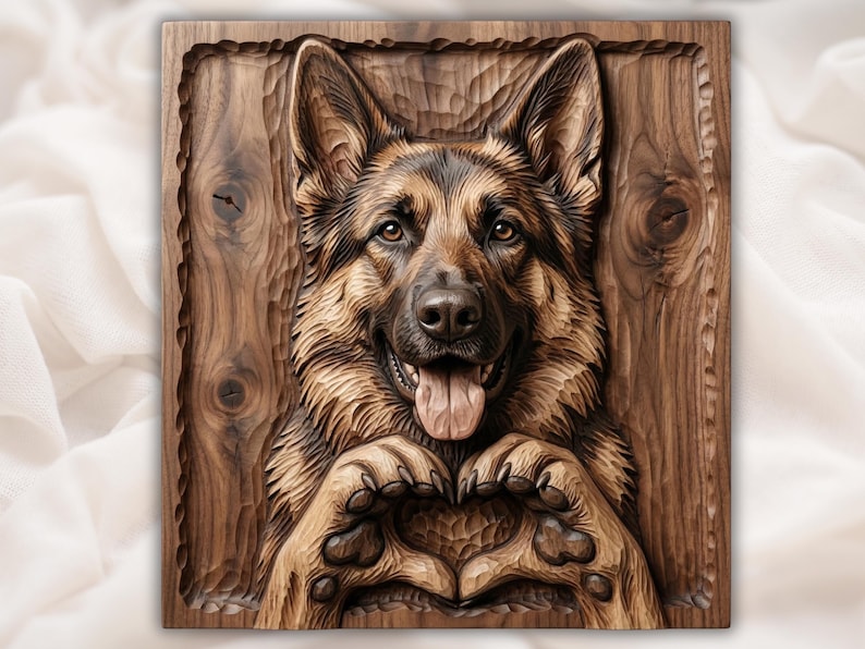 German Shepherd STL