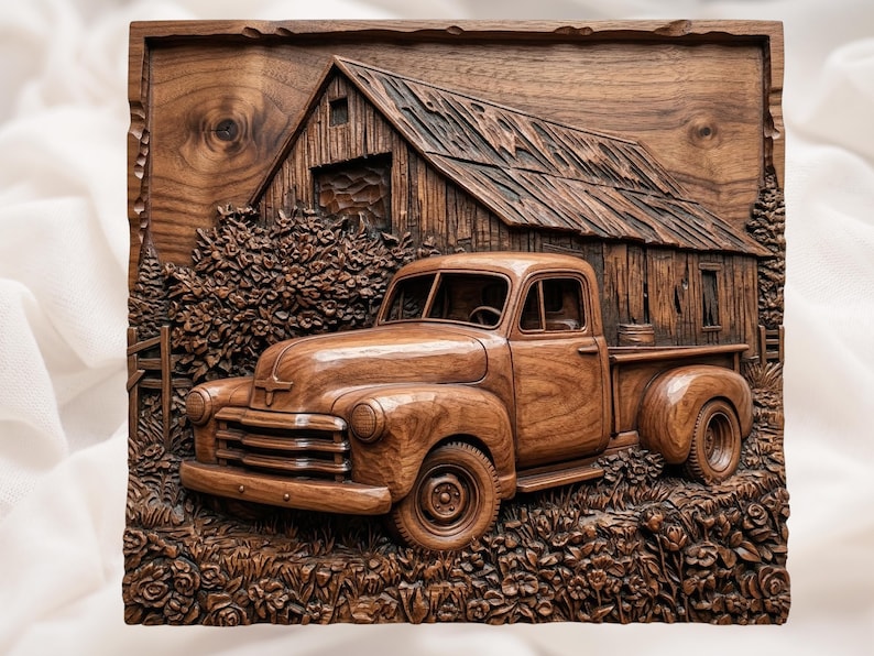 Vintage Truck STL