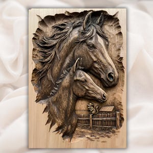 Classic Cowboy & Horse STL Bundle view 4