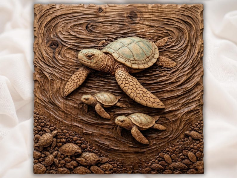 Turtle Family STL