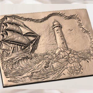 Sailing Ship STL view 2