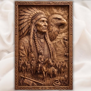 Wood carvings native american - Etsy 日本